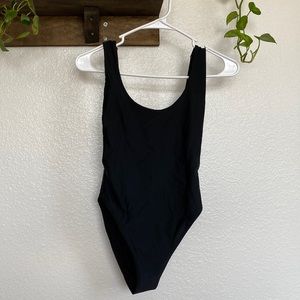 Black aerie swimsuit